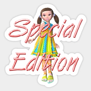 This Girl's a Special Edition Sticker